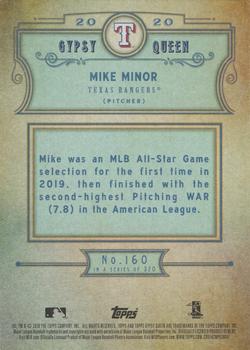 2020 Topps Gypsy Queen - Green #160 Mike Minor Back