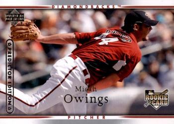 2007 Upper Deck - Predictor Edition Silver #524 Micah Owings Front