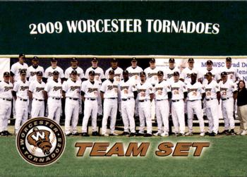 2009 Choice Worcester Tornadoes #30 Team Photo/ Checklist Front