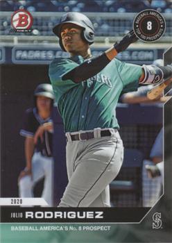2020 Bowman Next Baseball America's Top 100 Prospects #T5 Julio Rodriguez Front