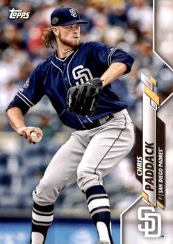 2020 Topps San Diego Padres #SD-10 Chris Paddack Front
