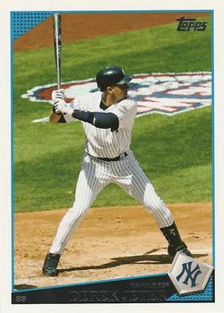2009 Topps - New York Yankees #NYY2 Derek Jeter Front