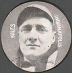 1913 Colgan's Chips Tin Tops (E270-2) #NNO Harry Niles Front