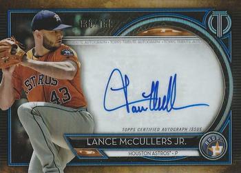 2020 Topps Tribute - Autographs Blue #TA-LMJ Lance McCullers Jr. Front