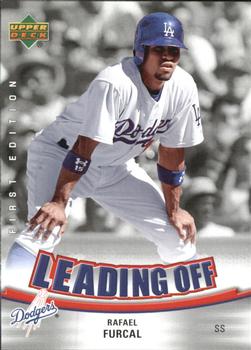 2007 Upper Deck First Edition - Leading Off #LO-RF Rafael Furcal Front