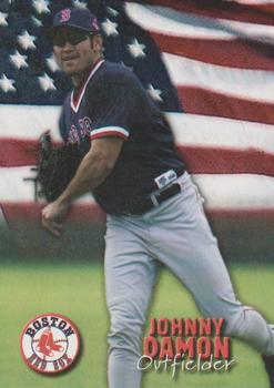 2002 Aramark Boston Red Sox Spring Training #NNO Johnny Damon Front
