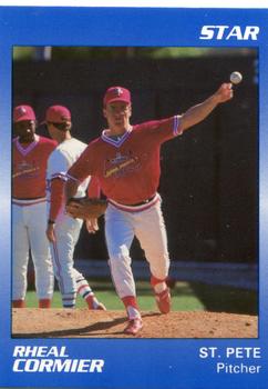 1989 Star St. Petersburg Cardinals - Platinum #8 Rheal Cormier Front