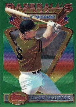 1993 Finest #92 Mark McGwire Front