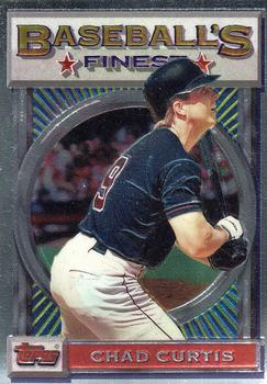 1993 Finest #146 Chad Curtis Front