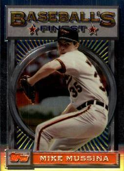 1993 Finest #157 Mike Mussina Front