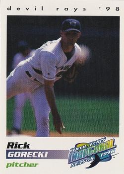 1998 Tampa Bay Devil Rays Stadium Set #10 Rick Gorecki Front