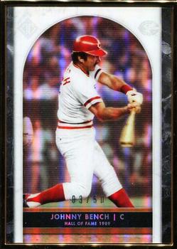 2020 Topps Transcendent Collection Hall of Fame Edition - Hall of Fame Icons #5 Johnny Bench Front
