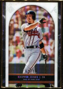 2020 Topps Transcendent Collection Hall of Fame Edition - Hall of Fame Icons #28 Chipper Jones Front