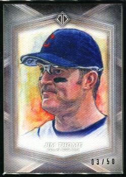 2020 Topps Transcendent Collection Hall of Fame Edition - Hall of Famers Sketch Reproductions #HOFR-JT Jim Thome Front