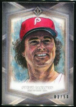 2020 Topps Transcendent Collection Hall of Fame Edition - Hall of Famers Sketch Reproductions #HOFR-SC Steve Carlton Front