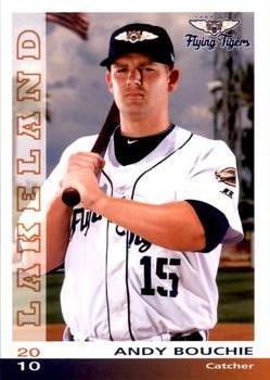 2010 Grandstand Lakeland Flying Tigers #NNO Andy Bouchie Front