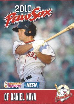 2010 Dunkin' Donuts NESN Pawtucket Red Sox #NNO Daniel Nava Front