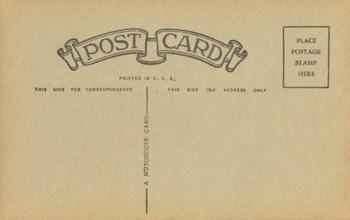 1955 Exhibits Post Card Backs - Mutoscope Back #NNO Dale Mitchell Back