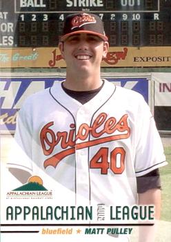 2004 Grandstand Appalachian League Top Prospects #NNO Matt Pulley Front