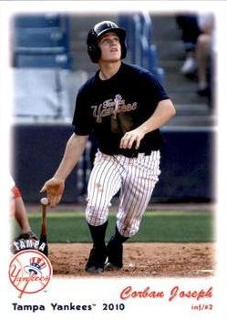 2010 Grandstand Tampa Yankees #NNO Corban Joseph Front