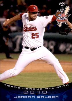2010 Grandstand Texas League All-Stars North Division #NNO Jordan Walden Front