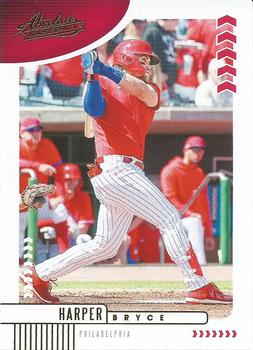 2020 Panini Absolute #1 Bryce Harper Front