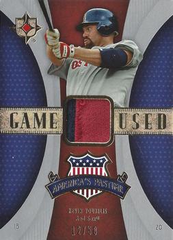 2007 Upper Deck Ultimate Collection - America's Pastime Memorabilia Patches #PM-KY Kevin Youkilis Front