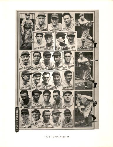 1972-73 TCMA 1940 Sporting Life Team Composites #NNO Pittsburgh Pirates Front