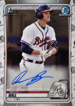2020 Bowman - Chrome Prospect Autographs #CPA-BBA Bryce Ball Front