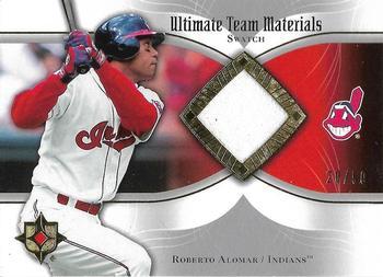 2007 Upper Deck Ultimate Collection - Ultimate Team Materials #UTM-RA Roberto Alomar Front