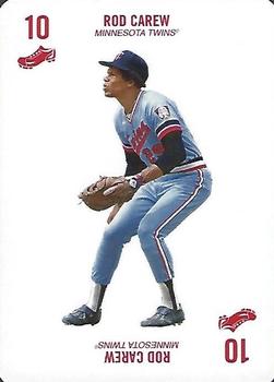 2020 Topps Kenny Mayne 52 Card Baseball Game Series 2 - Booster Pack #10 cleat Rod Carew Front