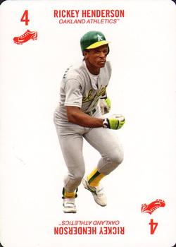 2020 Topps Kenny Mayne 52 Card Baseball Game Series 2 - Booster Pack #4 cleat Rickey Henderson Front