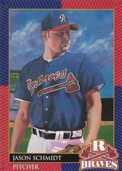 1995 Pepsi Richmond Braves #20 Jason Schmidt Front
