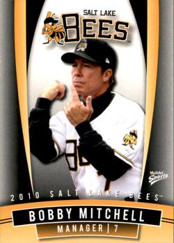 2010 MultiAd Salt Lake Bees #29 Bobby Mitchell Front