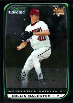 2008 Bowman Draft Picks & Prospects - Chrome #BDP6a Collin Balester Front