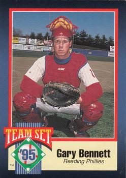 1995 Reading Phillies #NNO Gary Bennett Front