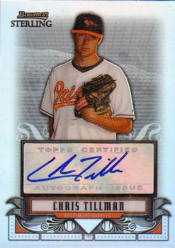 2008 Bowman Sterling - Prospects Refractors #BSP-CT Chris Tillman Front