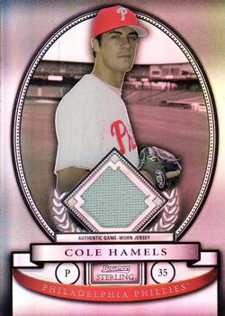 2008 Bowman Sterling - Refractors #BS-CH Cole Hamels Front