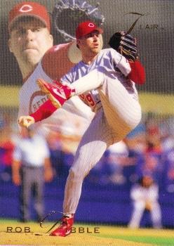 1993 Flair #25 Rob Dibble Front