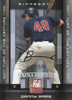 2008 Donruss Elite Extra Edition - Signature Turn of the Century #28 Danny Rams Front