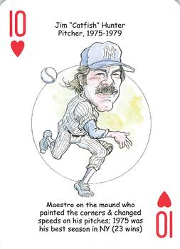 2008 Hero Decks New York Yankees Baseball Heroes Playing Cards (4th Edition) #10♥ Jim 