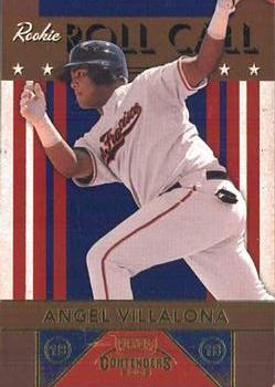 2008 Playoff Contenders - Rookie Roll Call #5 Angel Villalona Front