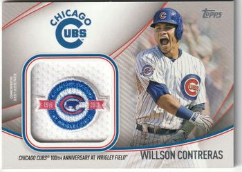 2020 Topps - Jumbo Special Event Jersey Sleeve Patch #JSES-WC Willson Contreras Front