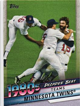 2020 Topps - Decades' Best (Series Two) #DB-59 Minnesota Twins Front