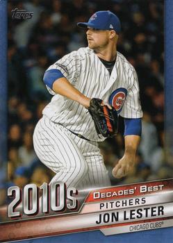 2020 Topps - Decades' Best Blue (Series Two) #DB-100 Jon Lester Front