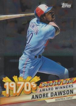 2020 Topps - Decades' Best Chrome (Series Two) #DBC-33 Andre Dawson Front