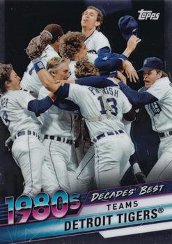 2020 Topps - Decades' Best Chrome (Series Two) #DBC-54 Detroit Tigers Front