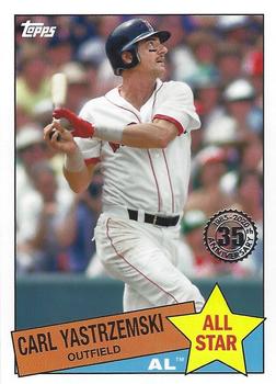 2020 Topps - 1985 Topps Baseball 35th Anniversary All-Stars #85AS-7 Carl Yastrzemski Front