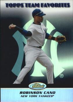 2008 Finest - Topps Team Favorites Refractors #TF-RC Robinson Cano Front