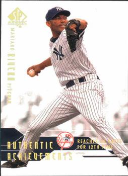 2008 SP Authentic - Authentic Achievements #AA-30 Mariano Rivera Front